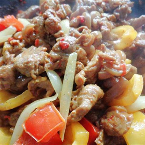 Cách làm dê xào thập cẩm