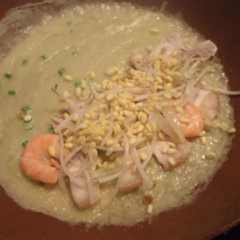 Cách đỗ bánh xèo béo giòn