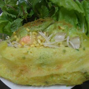 Cách đỗ bánh xèo béo giòn