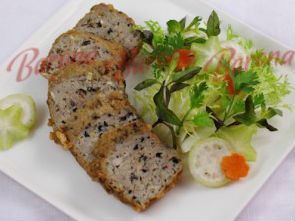 Độc đáo món chả ốc mắm gừng