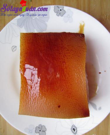 Độc đáo với thịt sốt hình kim tự tháp – món ngon Hàng Châu