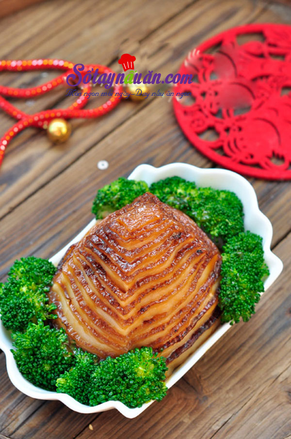 Độc đáo với thịt sốt hình kim tự tháp – món ngon Hàng Châu