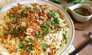 Đổi gió cho bữa sáng với bánh đúc lá dứa dẻo thơm ngon chưa từng thấy