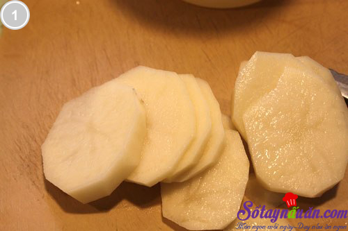 Đổi vị trứng rán khoai tây