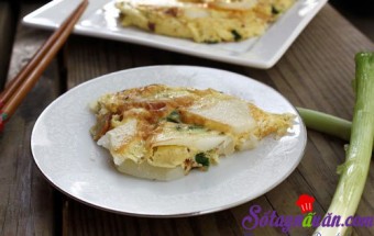 Đổi vị trứng rán khoai tây