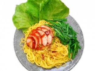 Đổi vị với mì xá xíu chay