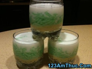 Đổi vị với món chè bánh lọt đậu xanh lạ miệng, cực ngon