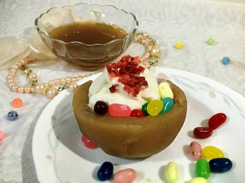 Dorayaki dâu tây đẹp ngon đơn giản mà không cần lò nướng