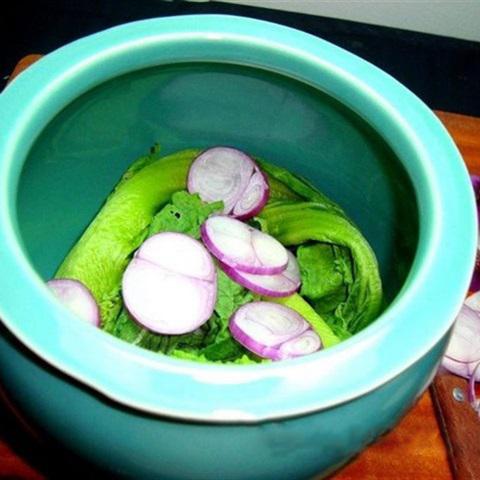 Cách làm dưa cải bẹ xanh
