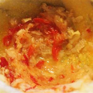 Cách làm dưa cải chua trộn bắp bò