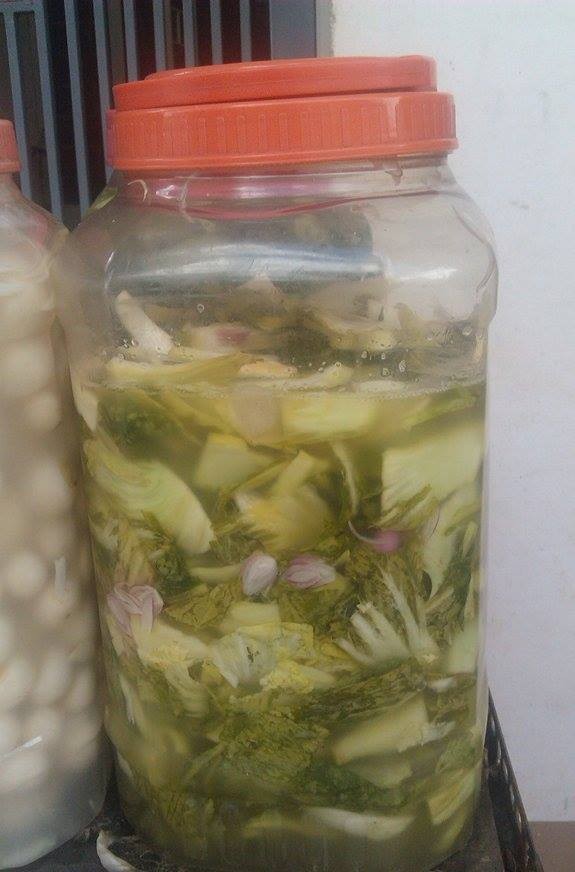 Dưa cải muối chua