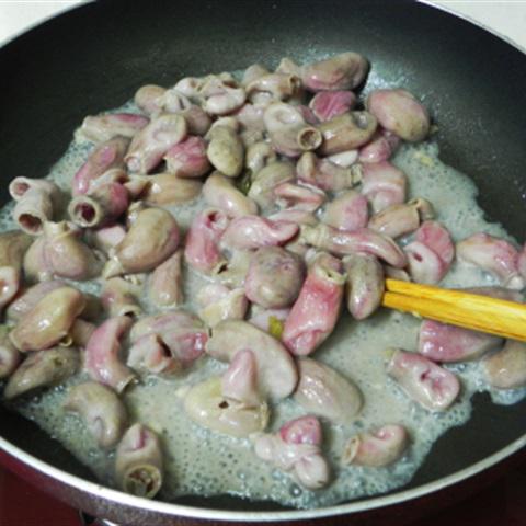 Cách làm dưa cải xào bao tử cá