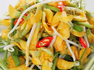 Dưa chua bông điên điển