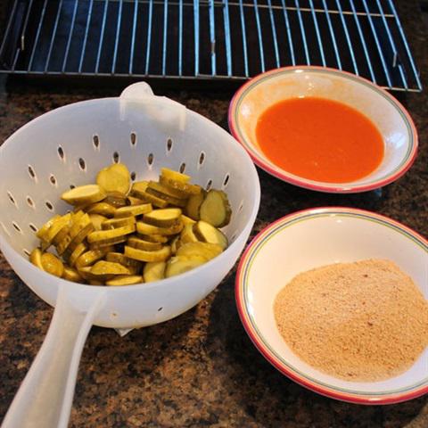 Cách làm dưa chuột muối tẩm bột nướng