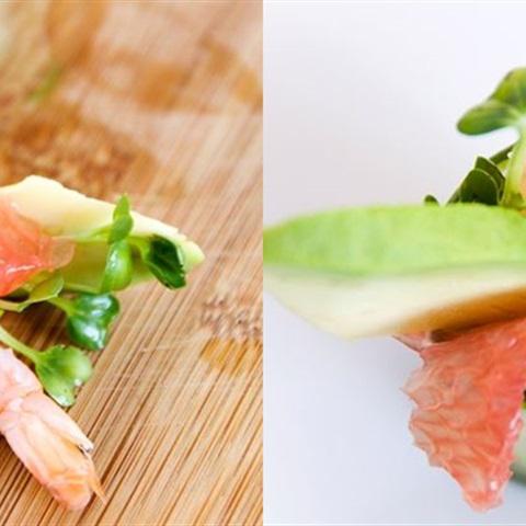 Cách làm dưa leo cuộn tôm