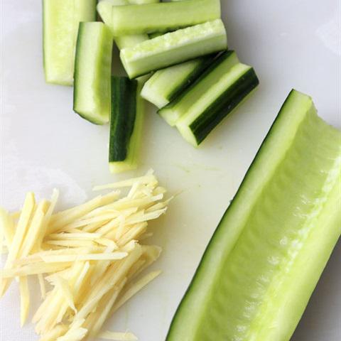 Cách làm dưa leo ngâm gừng