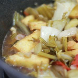 Cách làm dưa xào đậu hũ