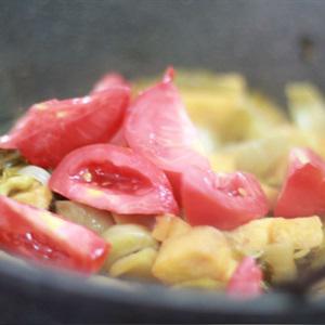 Cách làm dưa xào đậu hũ