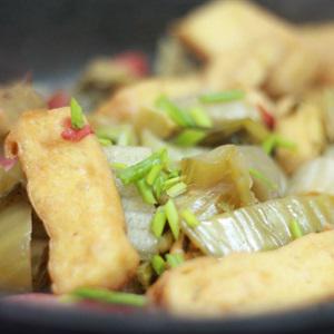 Cách làm dưa xào đậu hũ