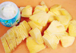 Dứa xay sữa chua kiểu Hàn Quốc ngon đúng điệu