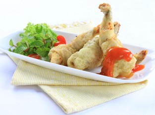 Đùi ếch chiên giòn sốt cay