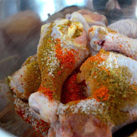 Cách làm đùi gà giòn cay