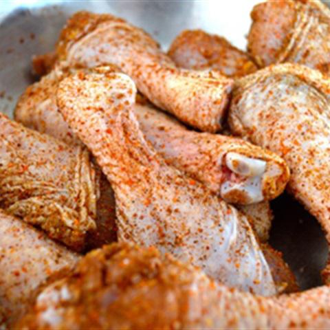 Cách làm đùi gà giòn cay