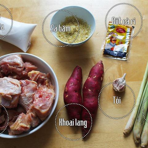 Cách làm đùi gà nấu cà ri