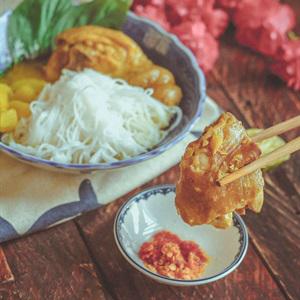 Cách làm đùi gà nấu cà ri