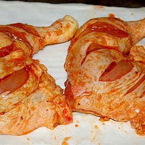 Cách làm đùi gà nướng chanh ớt