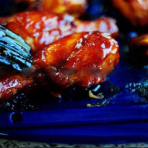 Cách làm đùi gà nướng sốt cay