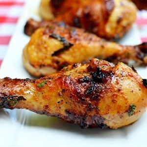 Cách làm đùi gà nướng than