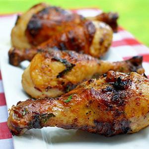 Cách làm đùi gà nướng than