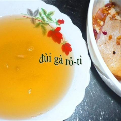 Cách làm đùi gà rô ti