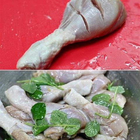 Cách làm đùi gà sốt chua cay