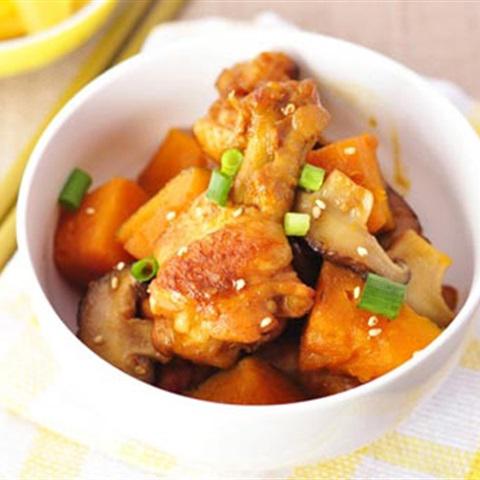 Cách làm đùi gà sốt nấm