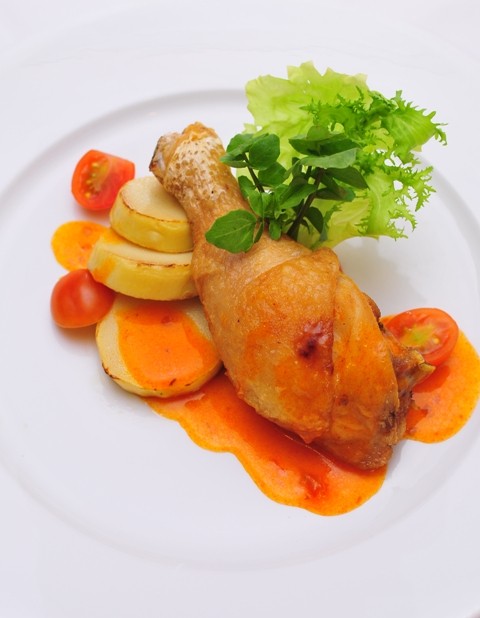 Đùi gà sốt sa-tế