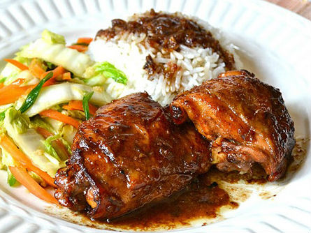 Đùi gà sốt tiêu