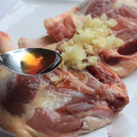 Cách làm đùi vịt chiên