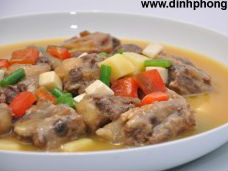 Đuôi bò hầm mù tạt