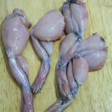 Cách làm ếch chiên mè