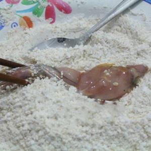 Cách làm ếch chiên mè