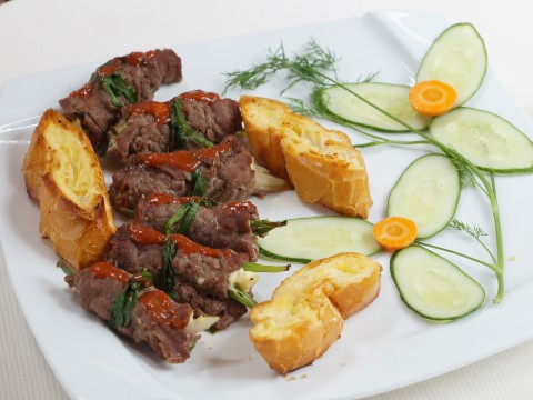 Ếch xào hẹ sa tế