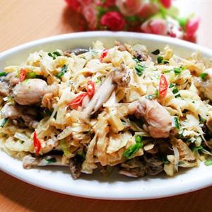 Cách làm ếch xào măng tươi