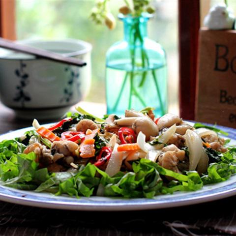 Cách làm ếch xào thập cẩm