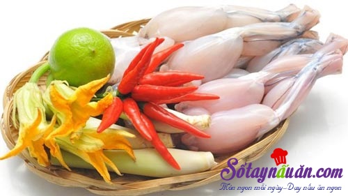 Ếch xào xả ớt ngon tuyệt