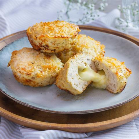 Cách làm gà bọc phô mai nướng