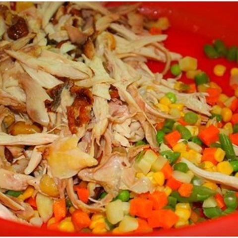 Cách làm gà bọc xôi chiên