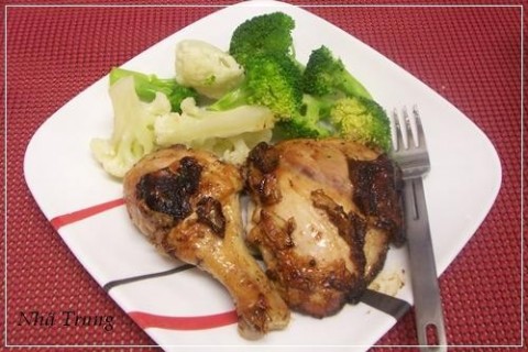 Gà chiên bơ tỏi