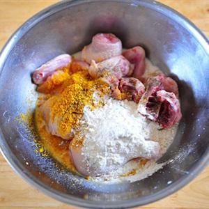 Cách làm gà chiên cà ri